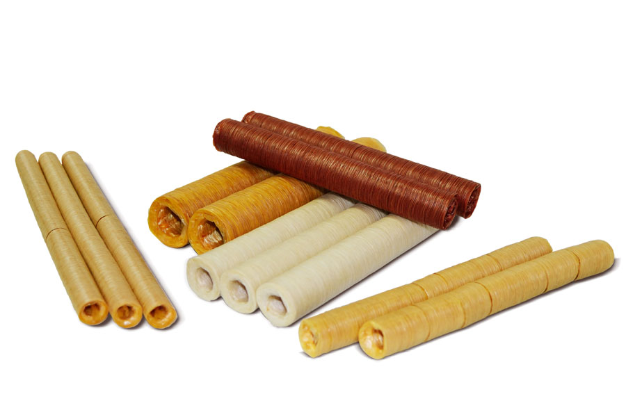 8 mètres x 35/37mm Saucisse de collagène sec Boyau Tube de viande Boyau de  saucisses