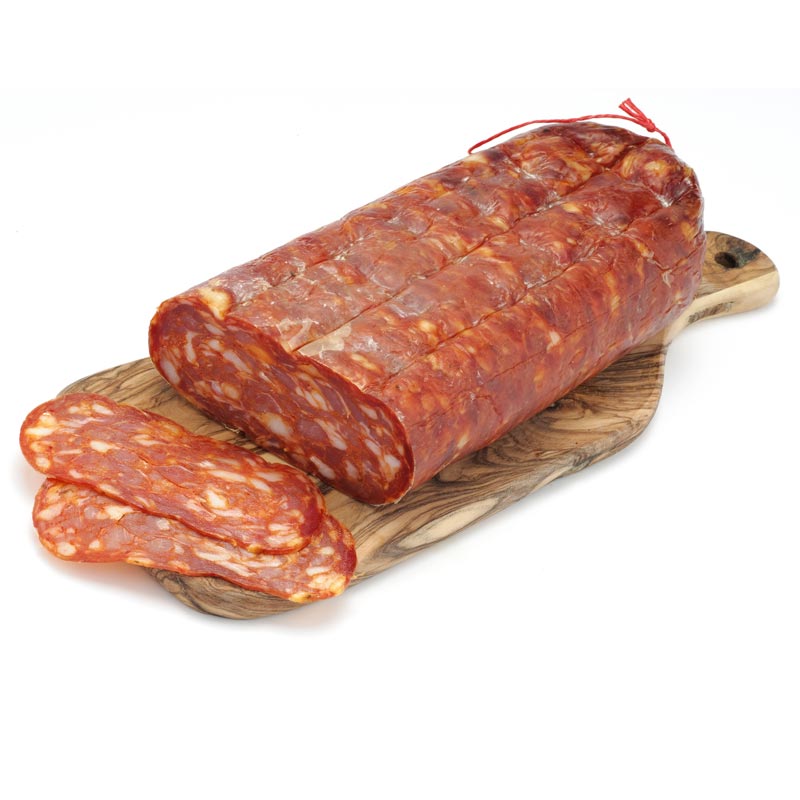 Cured salami and sausages