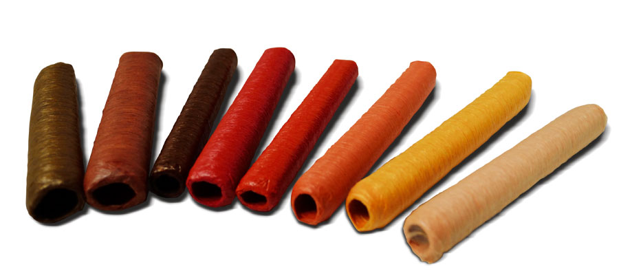 8 mètres x 35/37mm Saucisse de collagène sec Boyau Tube de viande Boyau de  saucisses